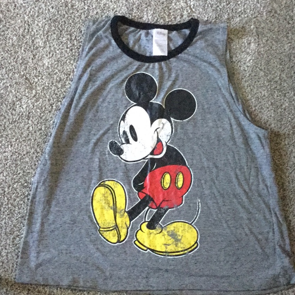 Mickey Mouse muscle T-shirt Tee